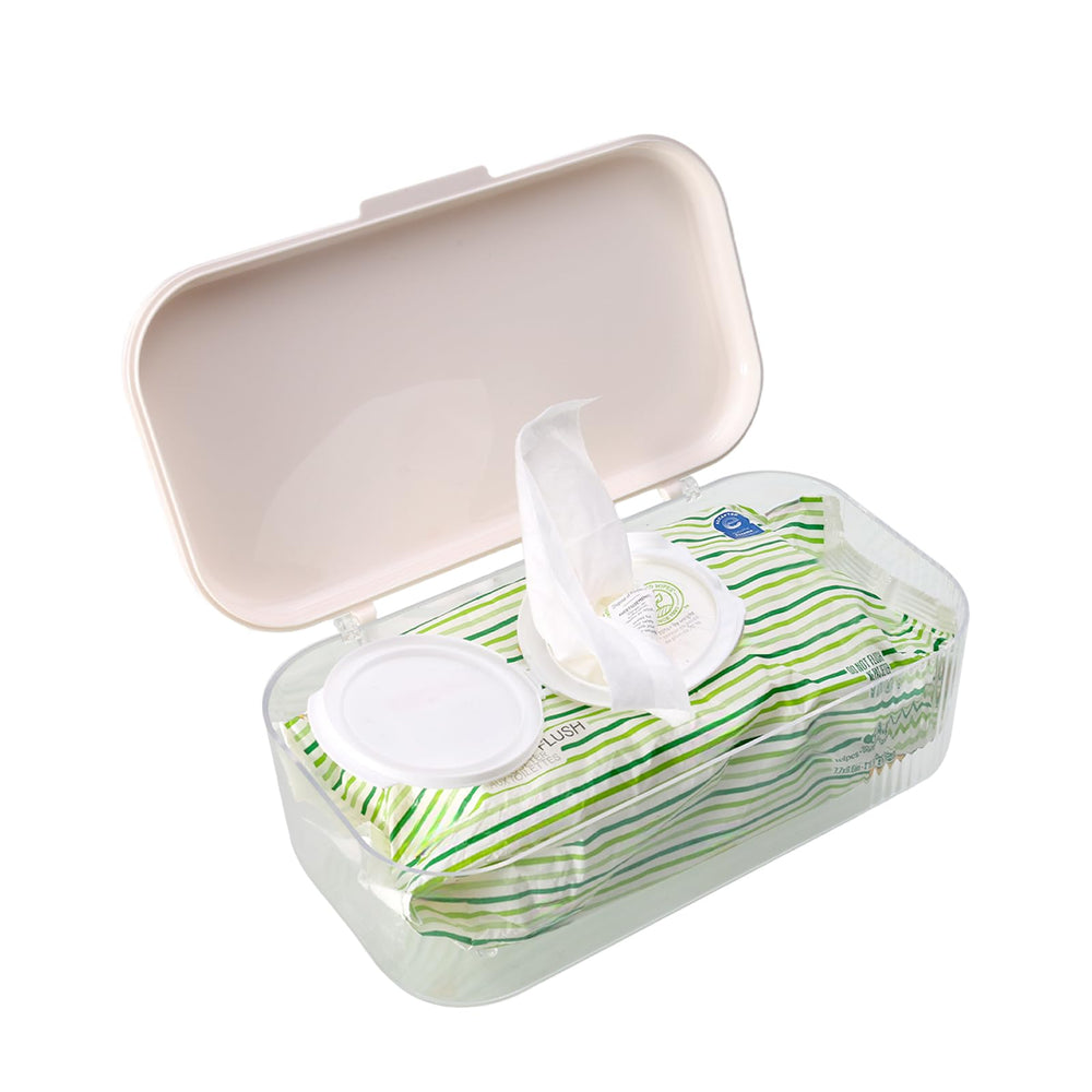 Eiszhjk wipes dispenser shows Huggies Flip-Top compatibility for easy refills