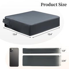 Eiury booster seat cleaning surface enables effortless wiping after spills.