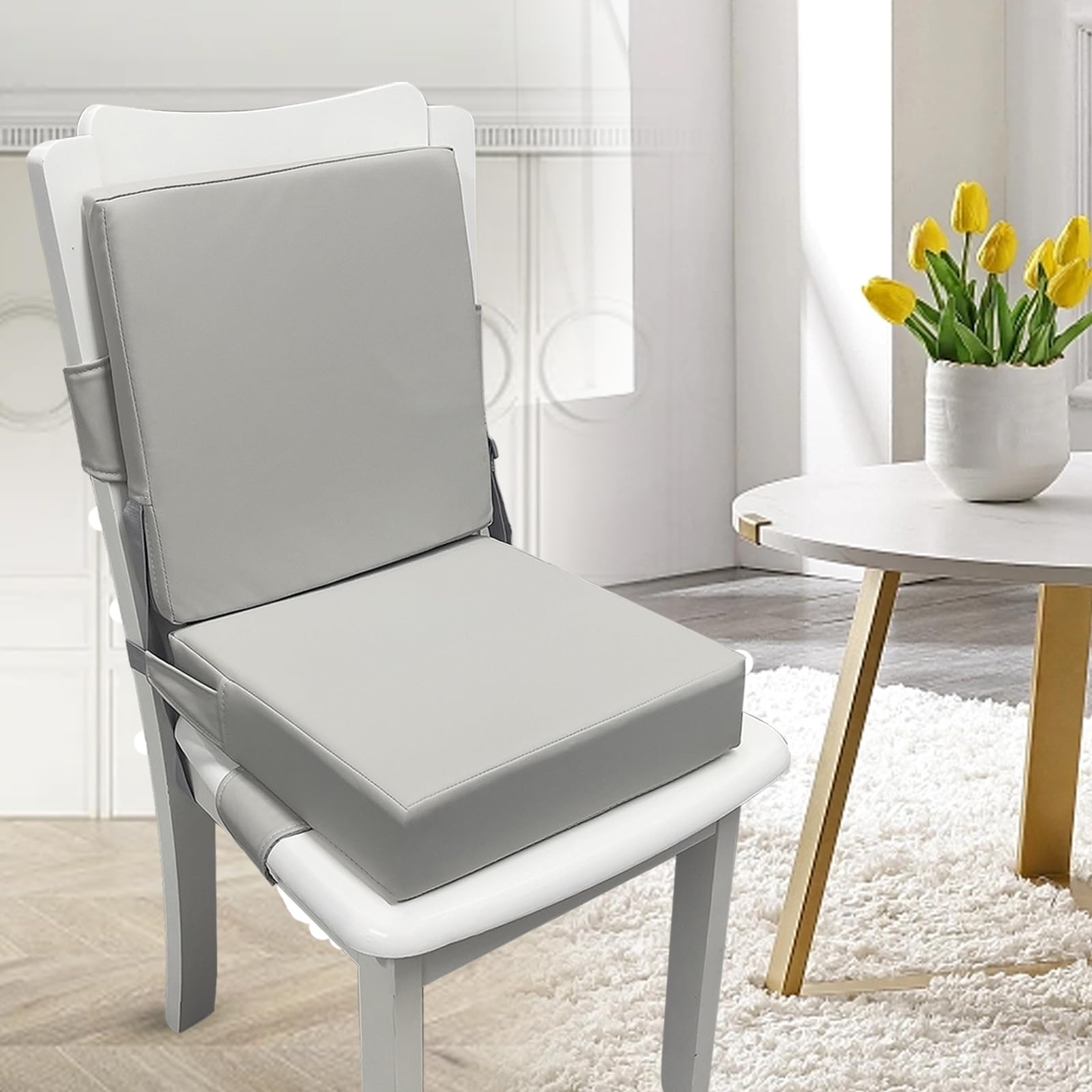 Eiury booster seat for kids during drawing and activities at the table