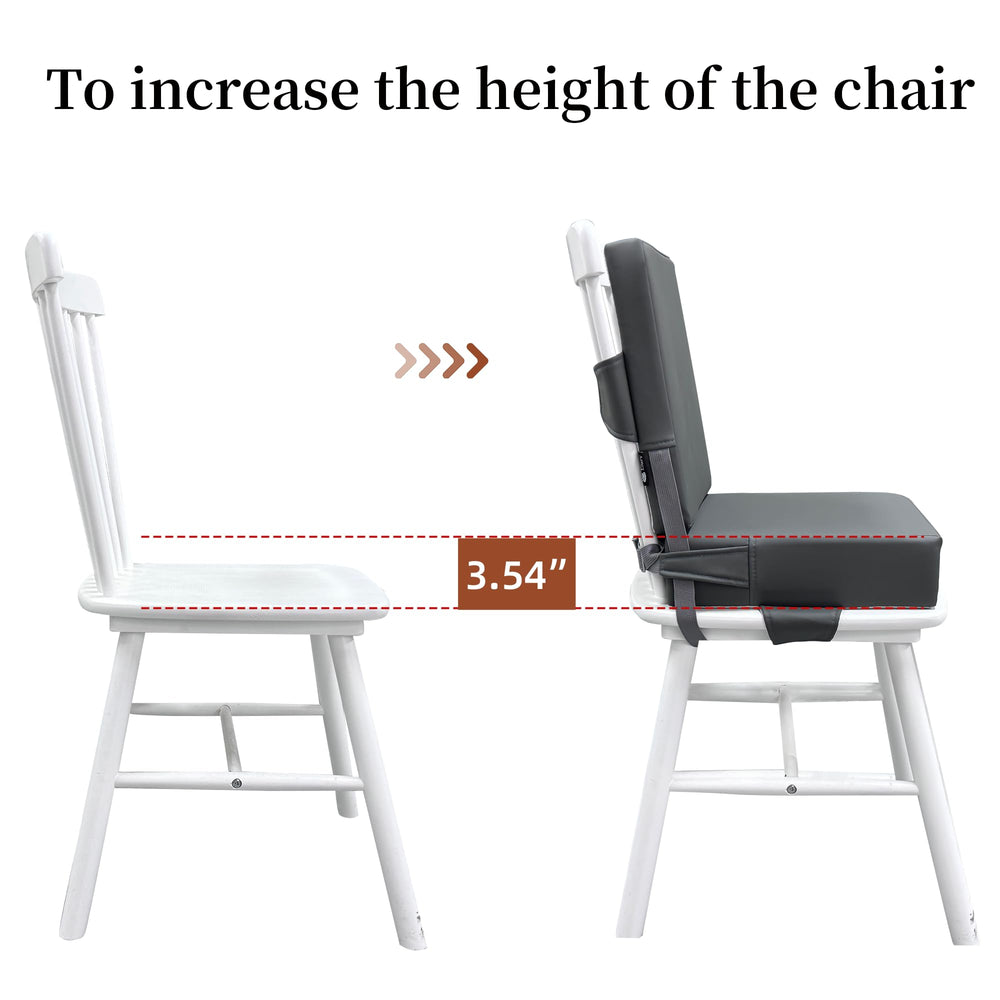 Eiury booster seat portable-travel design supports dining anywhere.
