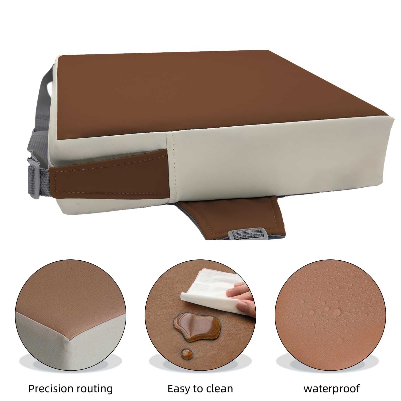 Eiury booster seat portable design ideal for restaurants and travel.
