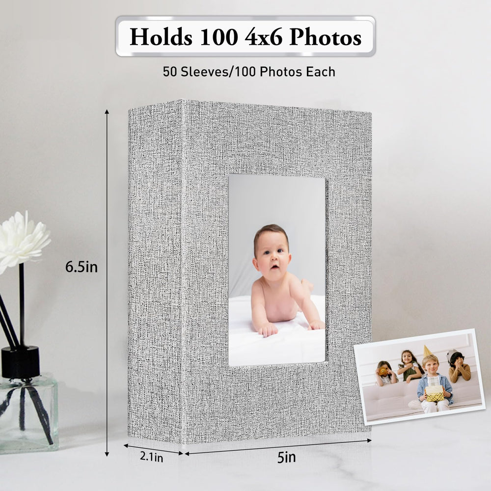 ejblfe photo album 50 sheets 100 pages for versatile memory storage