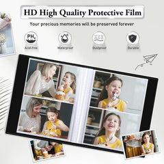 EJBLFE acid-free pages close-up preserving photos without yellowing
