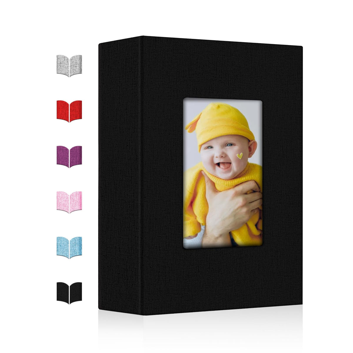 EJBLFE photo album linen cover close-up shows durable protection for memories