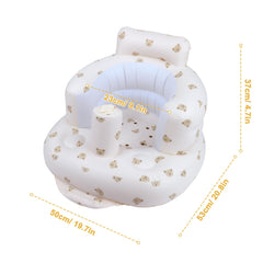 EKEPE Bear Head bionic design mimics gentle arms to comfort infants during sitting