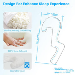 EKEPE adjustable height via inner zippers for personalized firmness.