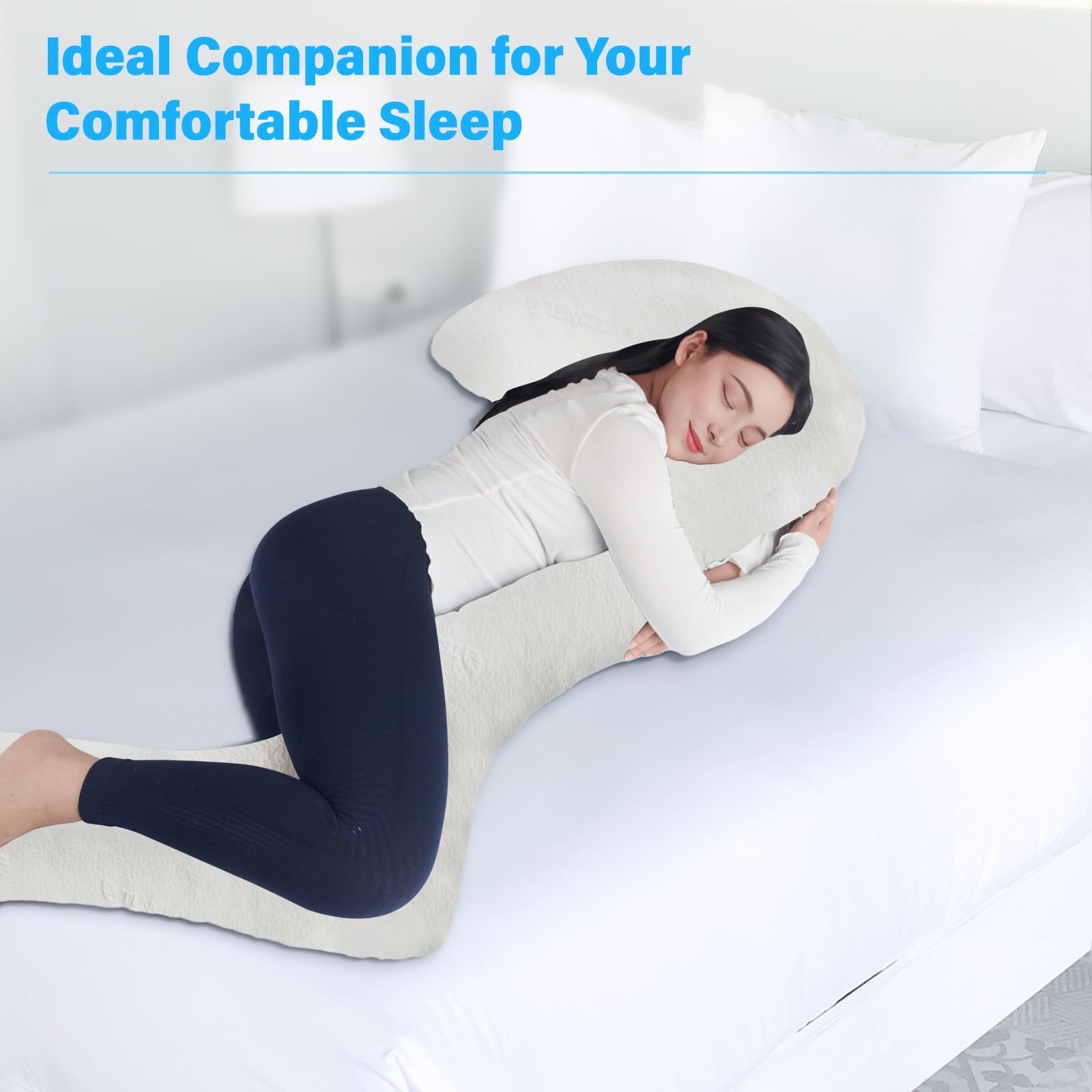 EKEPE pregnancy-nursing support pillow for comfortable motherhood moments.