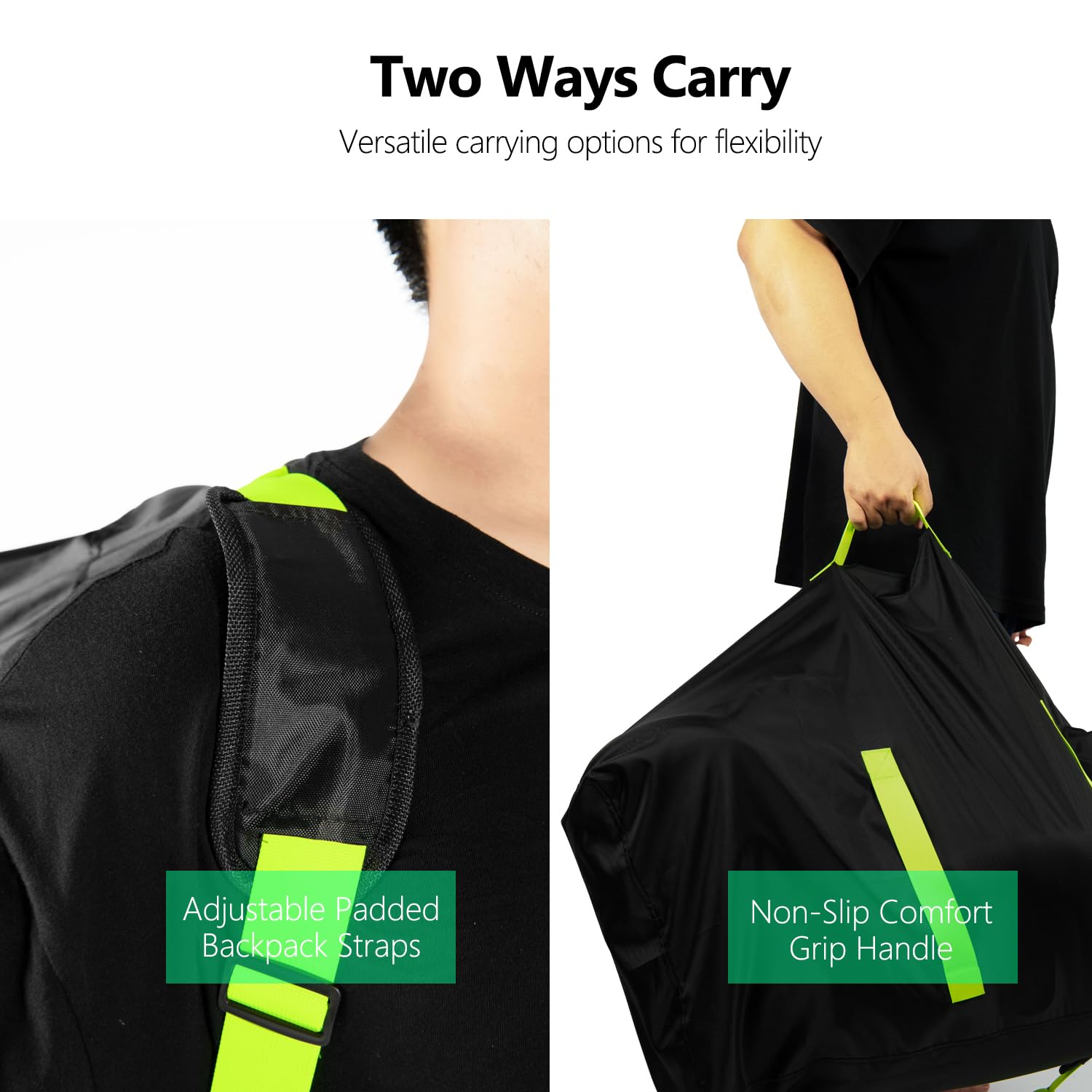 elaia car seat travel bag folds compactly into carry pouch for easy packing