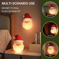 ELAMAS Santa night light brightness control adapts from gentle to bright