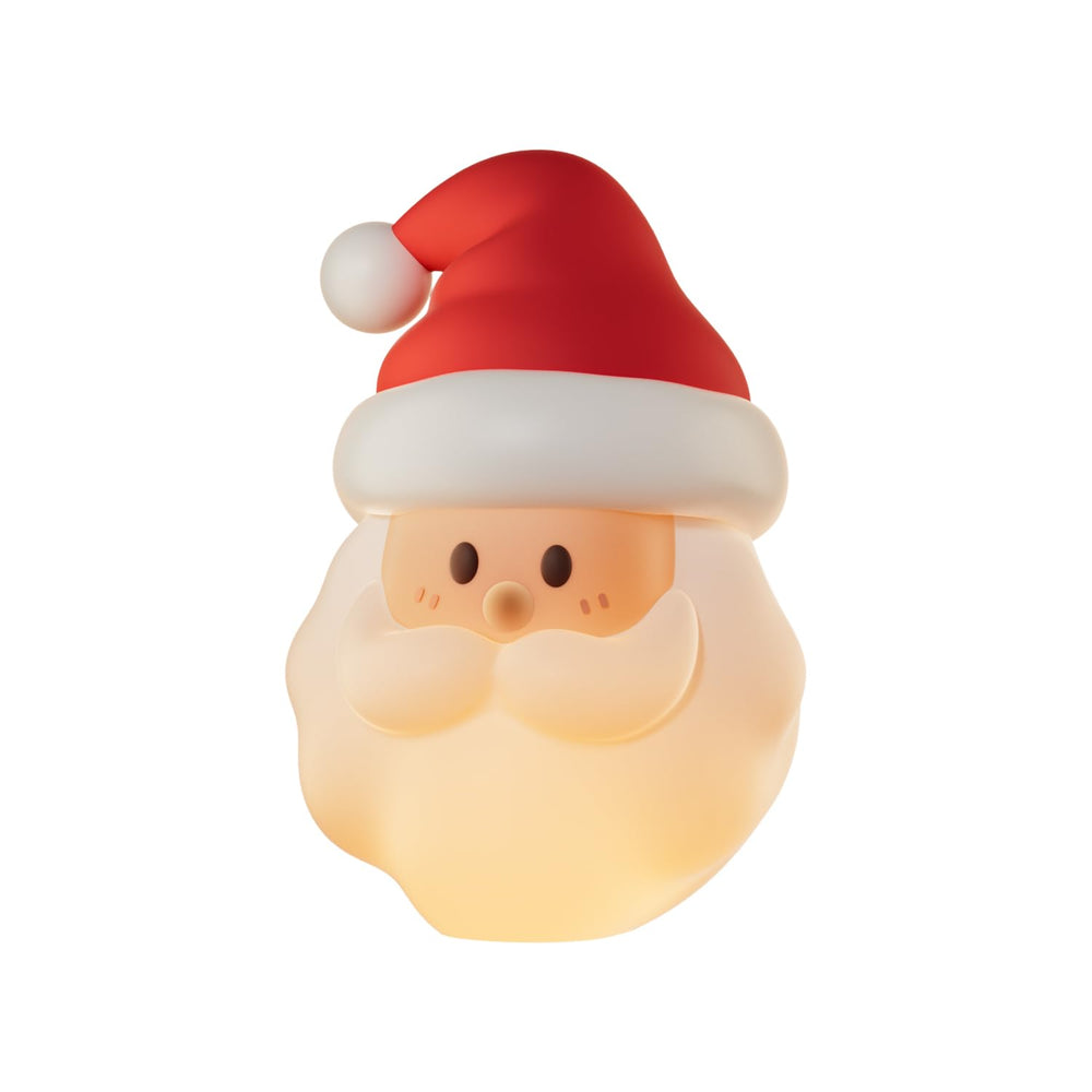 ELAMAS Santa night light soft-squeeze for comforting, kid-friendly play