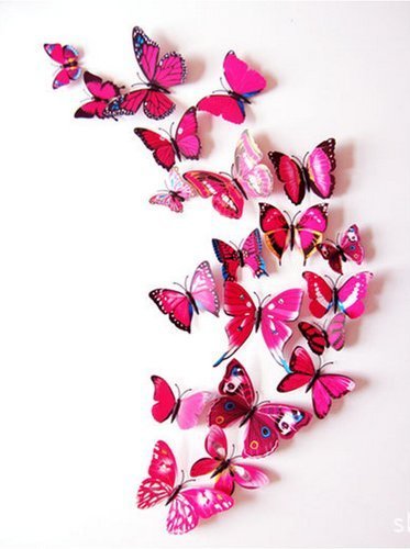 ElecMotive butterfly decor for children's room and nursery