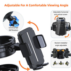 Elecphbo 4-in-1 double cup mode holds two drinks on the go.