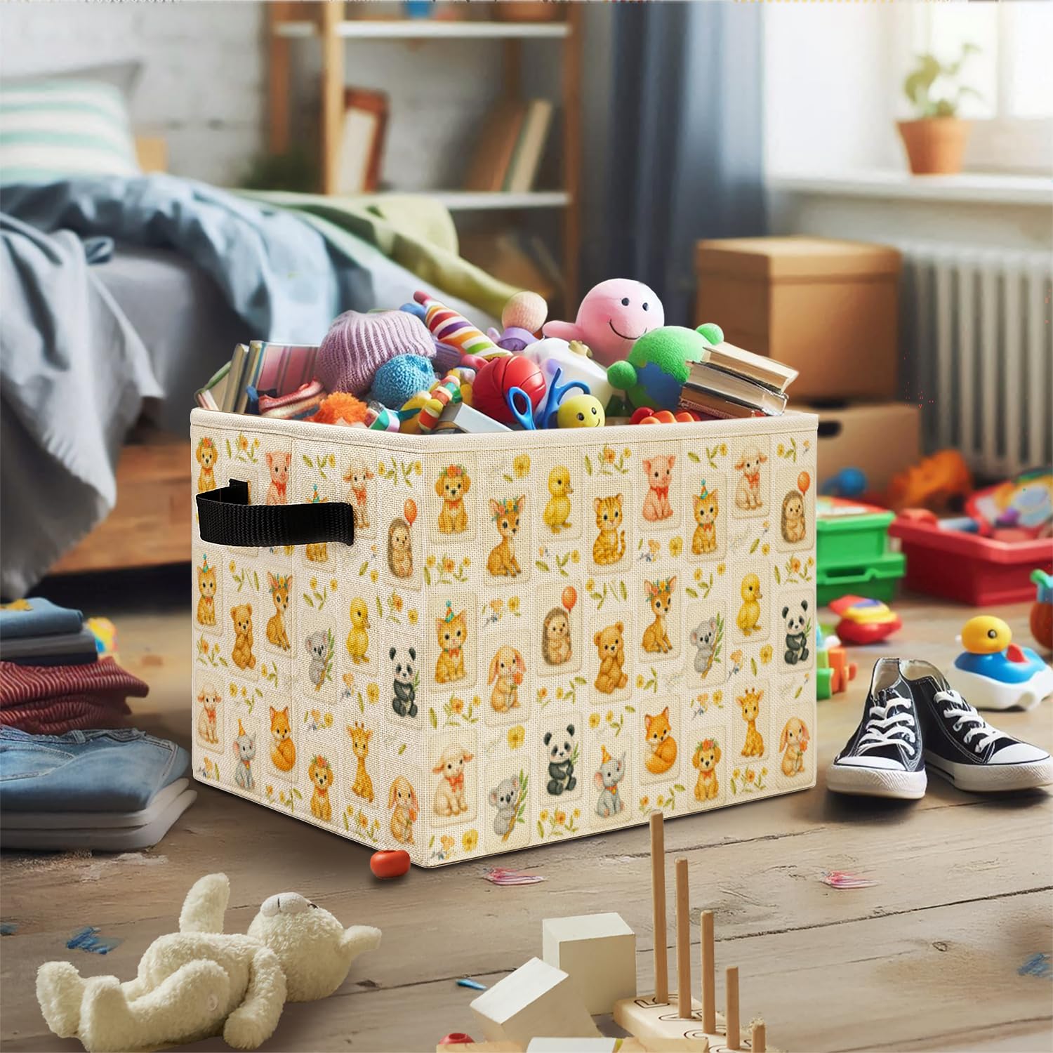 Elefeltclave Animal Mahjong forest-print-bedroom fits kid friendly decor