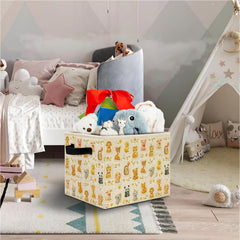 Elefeltclave Animal Mahjong toy-organization-bin enables quick toy cleanup