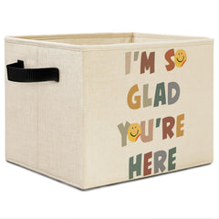 Elefeltclave Boho storage bin upright design keeps classroom clutter organized.