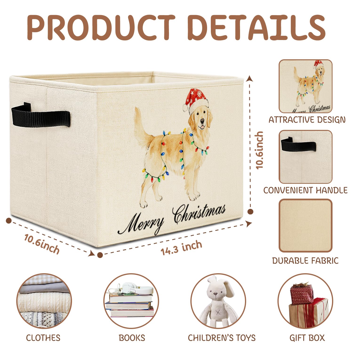 Elefeltclave Christmas bin on classroom shelf for neat supplies.