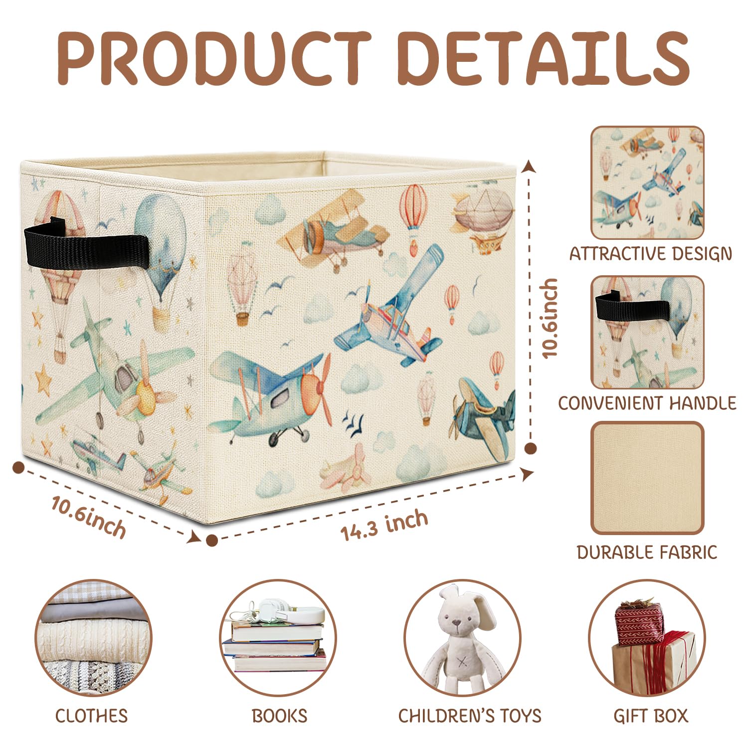 Elefeltclave storage bin gift-ready packaging suitable for new homes.