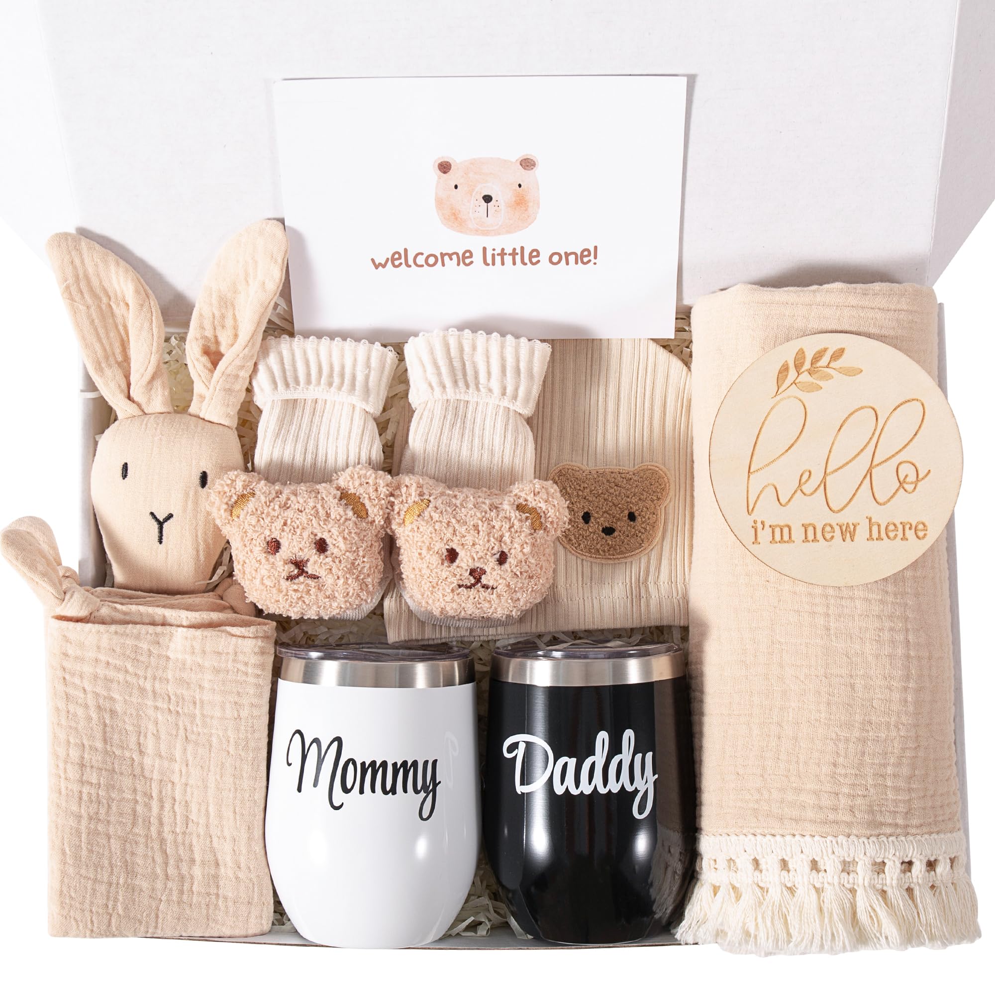 ELEMENU pregnancy gift box for baby showers and new-parent celebrations