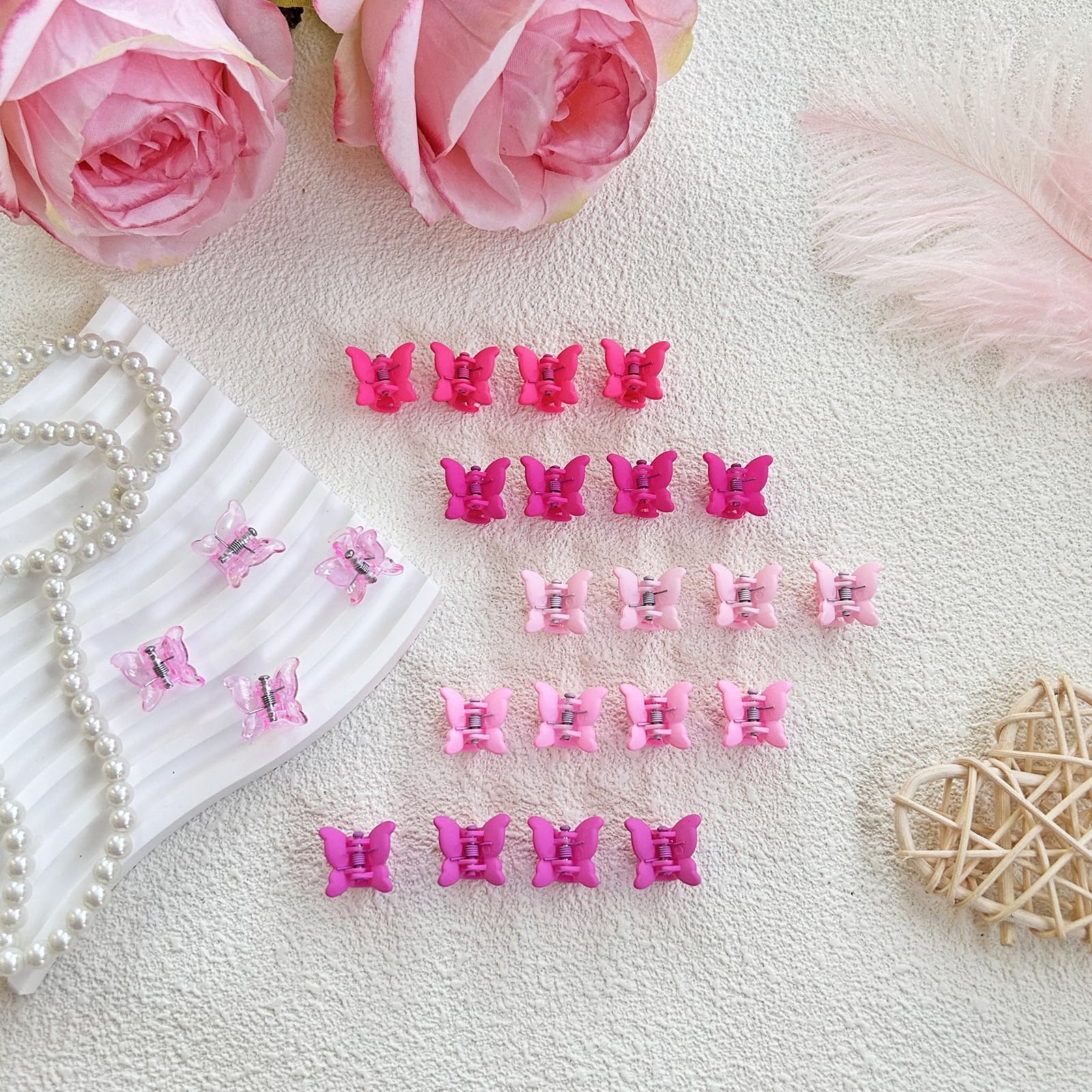 Elemirsa 0.5 inch clips securely hold fine baby hair.