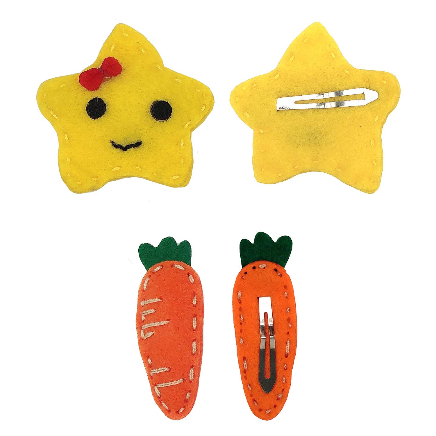 Elesa Miracle hair clip animal pattern 5 easy snap design for quick style changes