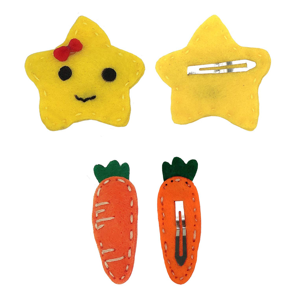 Elesa Miracle hair clip animal pattern 5 easy snap design for quick style changes
