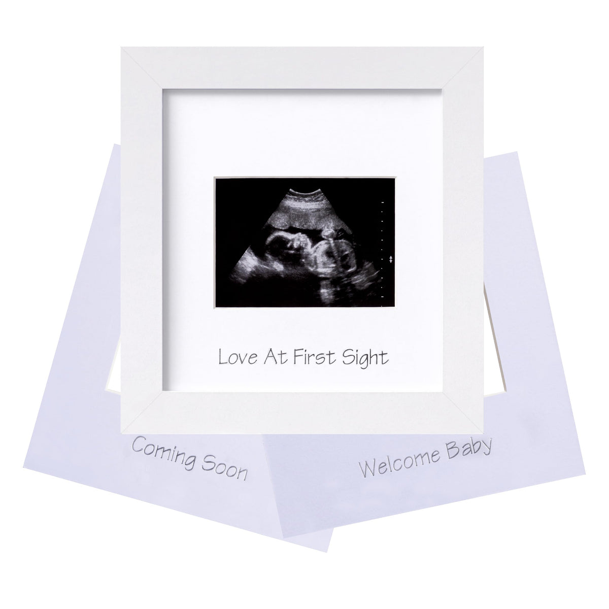 eletecpro ultrasound frame with real glass cover protecting memories in crystal clarity