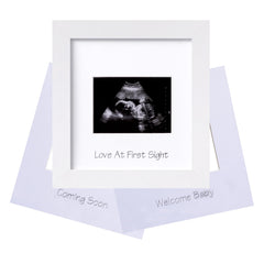 eletecpro ultrasound frame with real glass cover protecting memories in crystal clarity