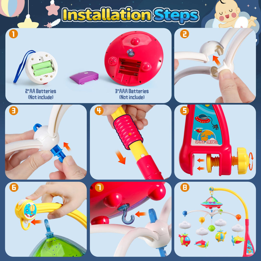 Elf Lab detachable rattles offer tactile play during awake time