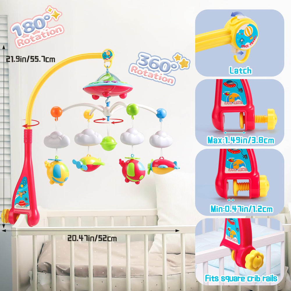 Elf Lab star projector lights create a calming night sky for bedtime routines