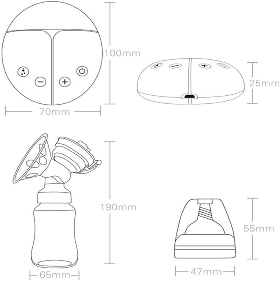 Elfzone suction level dial close-up illustrating adjustable 9 levels for personalized fit.