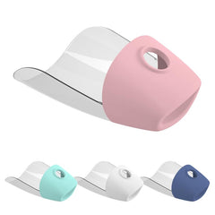 Elfzone faucet extender 4-pack in package demonstrating mess-free water flow for kids