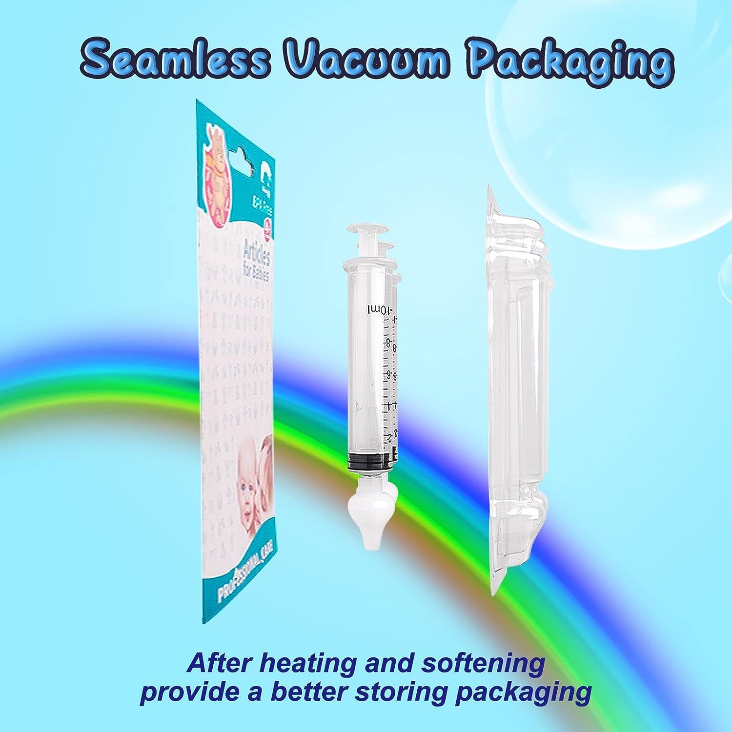 Elfzone nasal syringe scale-monitor highlights steady pressure for comfortable home care.