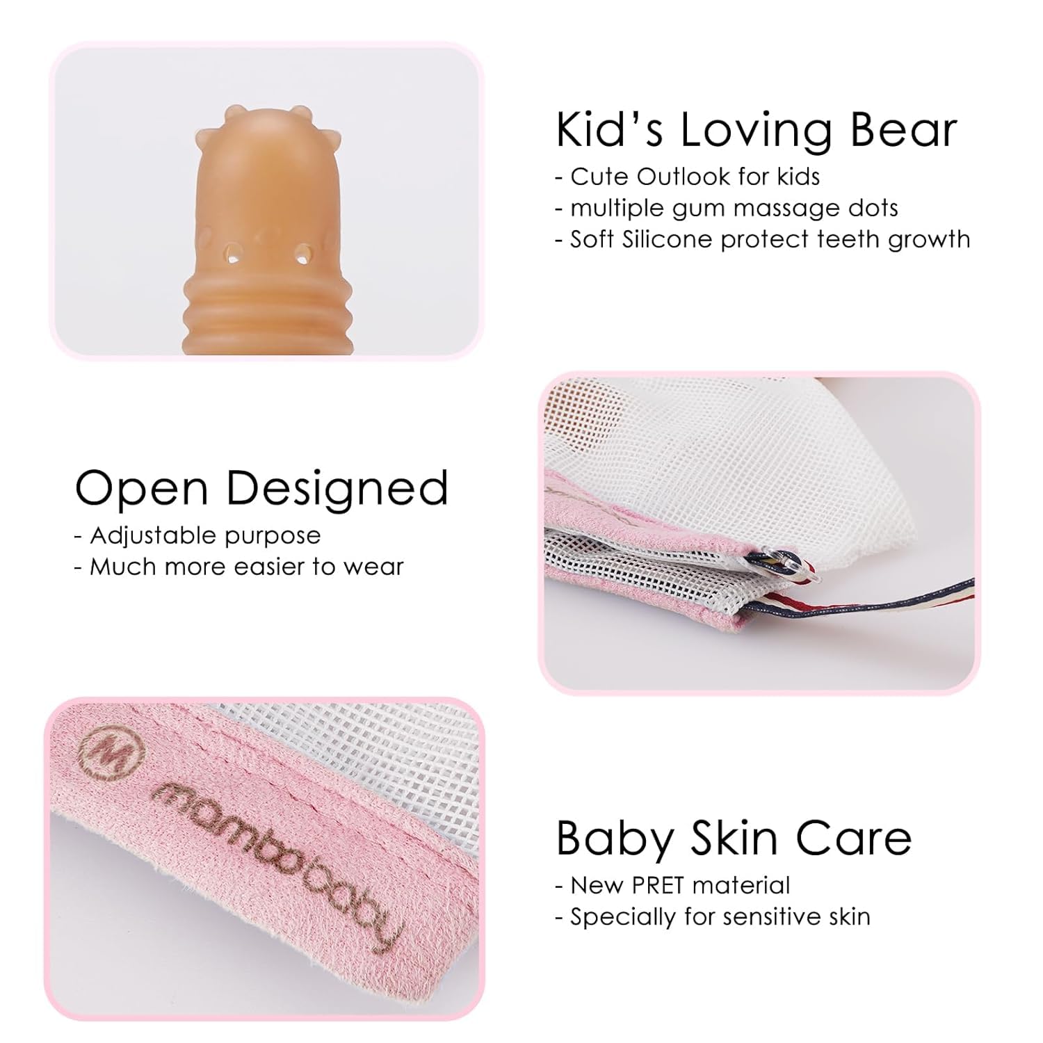 Elfzone silicone finger guard detail delivering soft, protective coverage