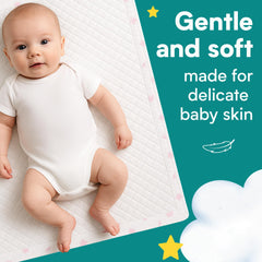 Eli with Love changing pad with waterproof backing to contain messes