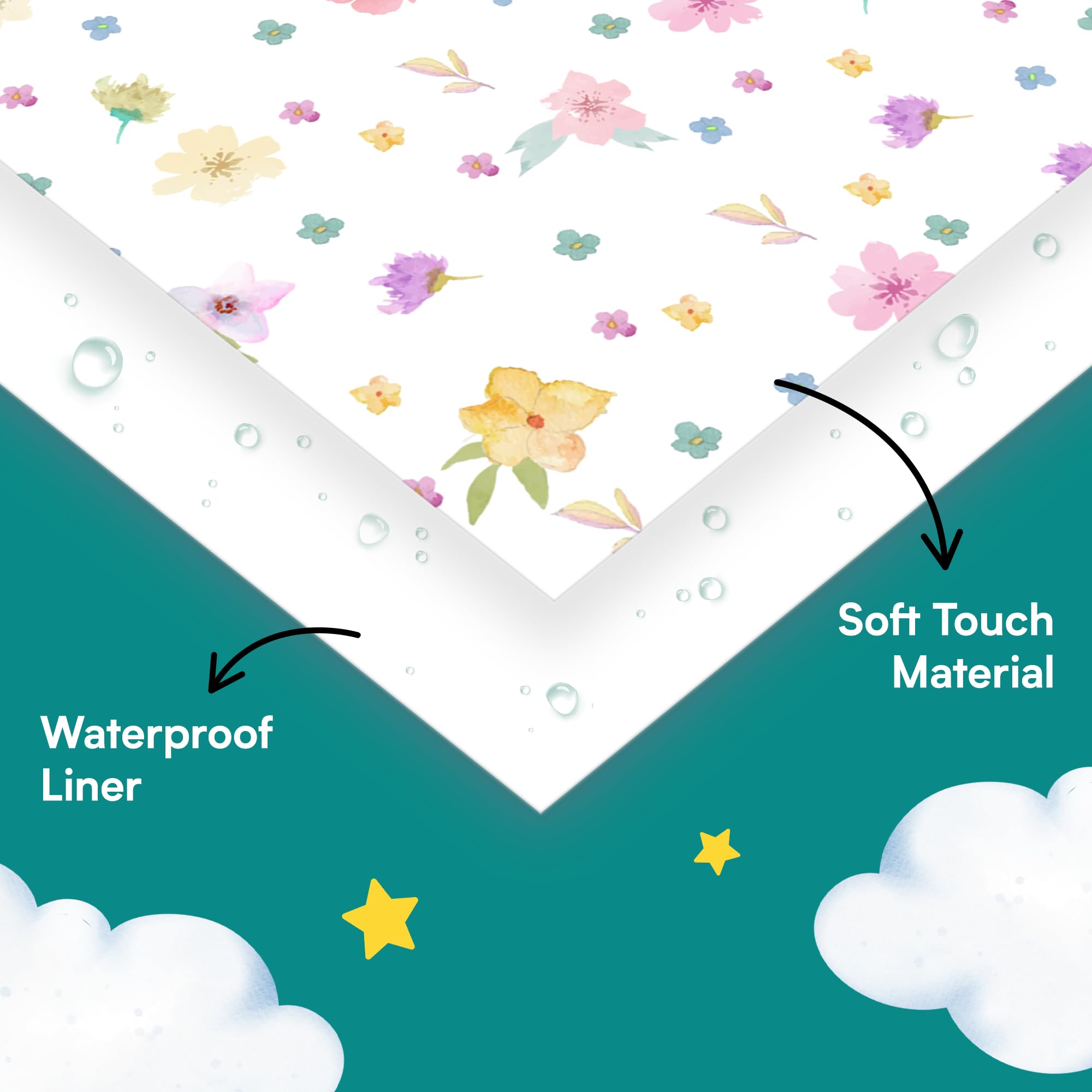 Eli with Love extra-large cover offers full seating area for safer positioning.