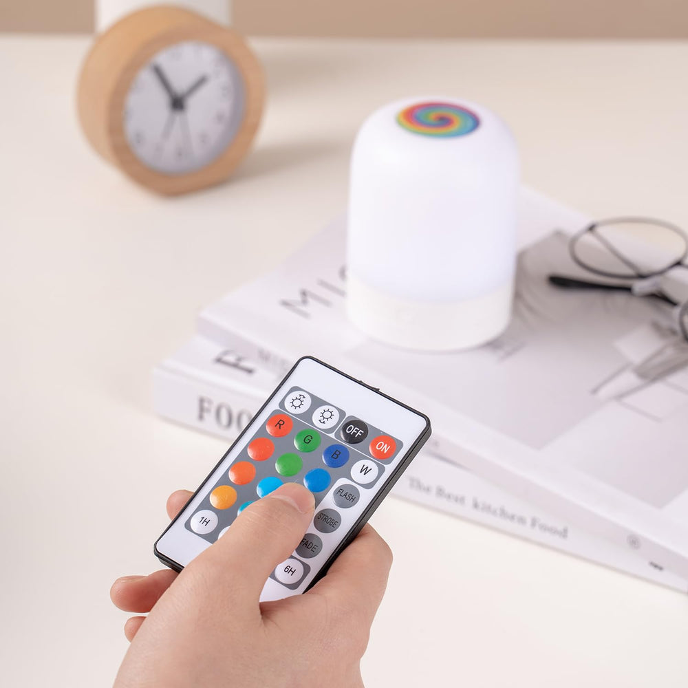 ELITUN night light with 1H/2H/4H/6H timers for energy-saving nights
