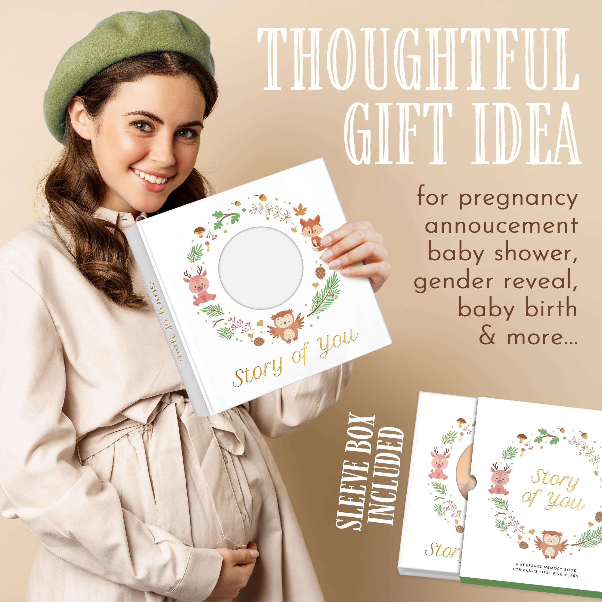 Eliz Sky sleeve box protects and presents the keepsake as a gift.