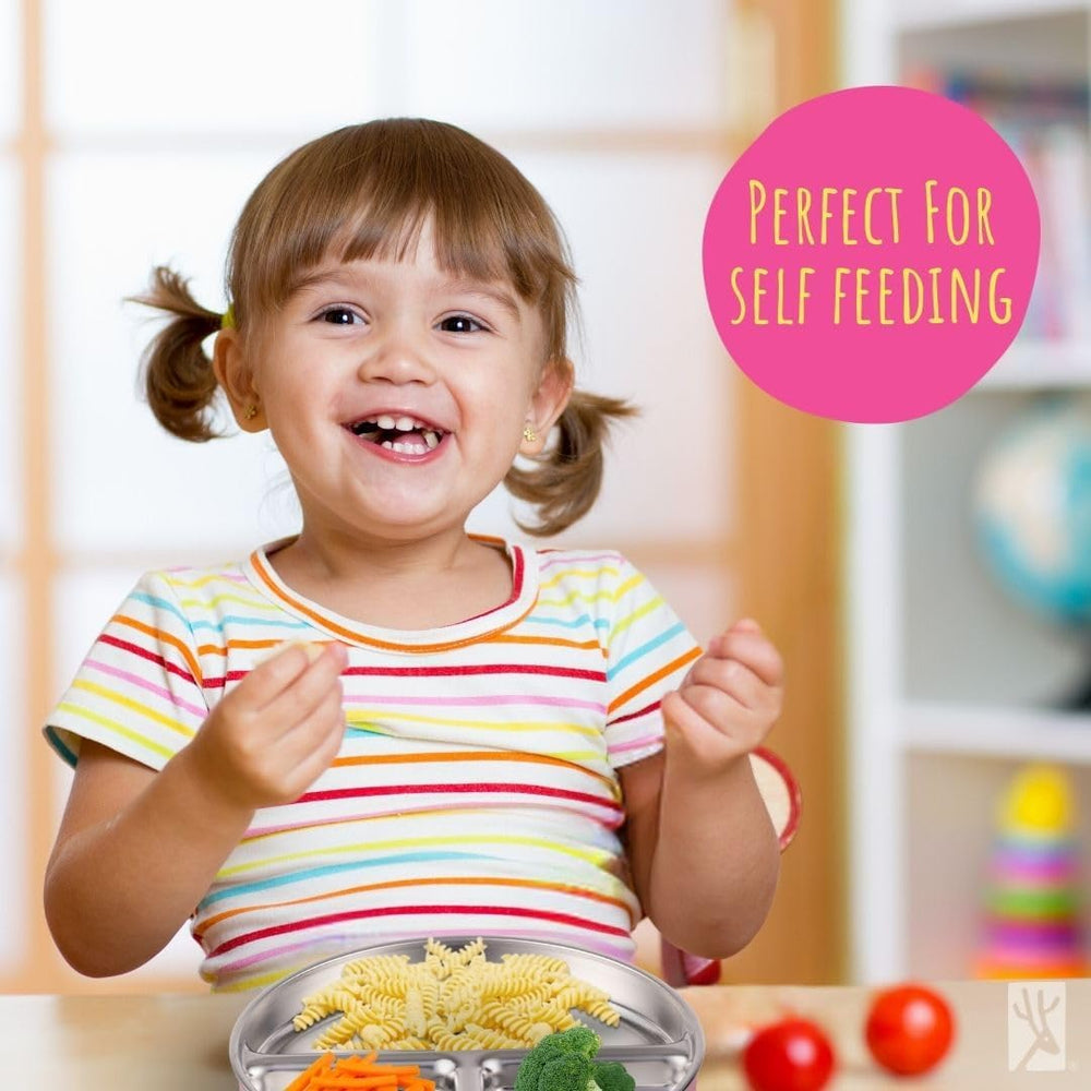Elk and Friends kid-friendly-durability proves sturdy stainless steel for everyday use