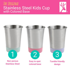 Elk and Friends kids drinking cup stainless; durable sipping for on-the-go.