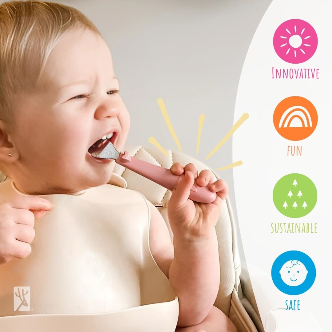 Elk and Friends food-grade silicone and stainless steel materials ensure safety