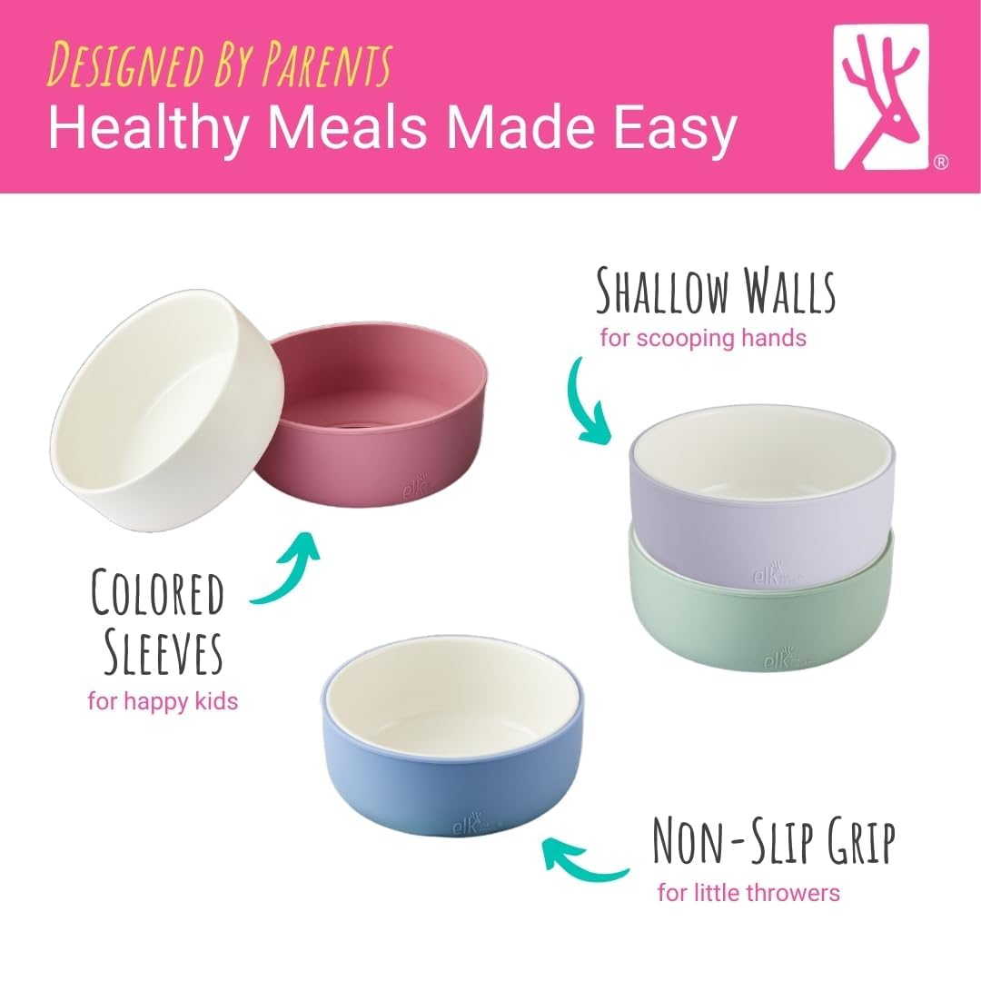Elk and Friends microwave-safe dinnerware for quick reheats and snacks.