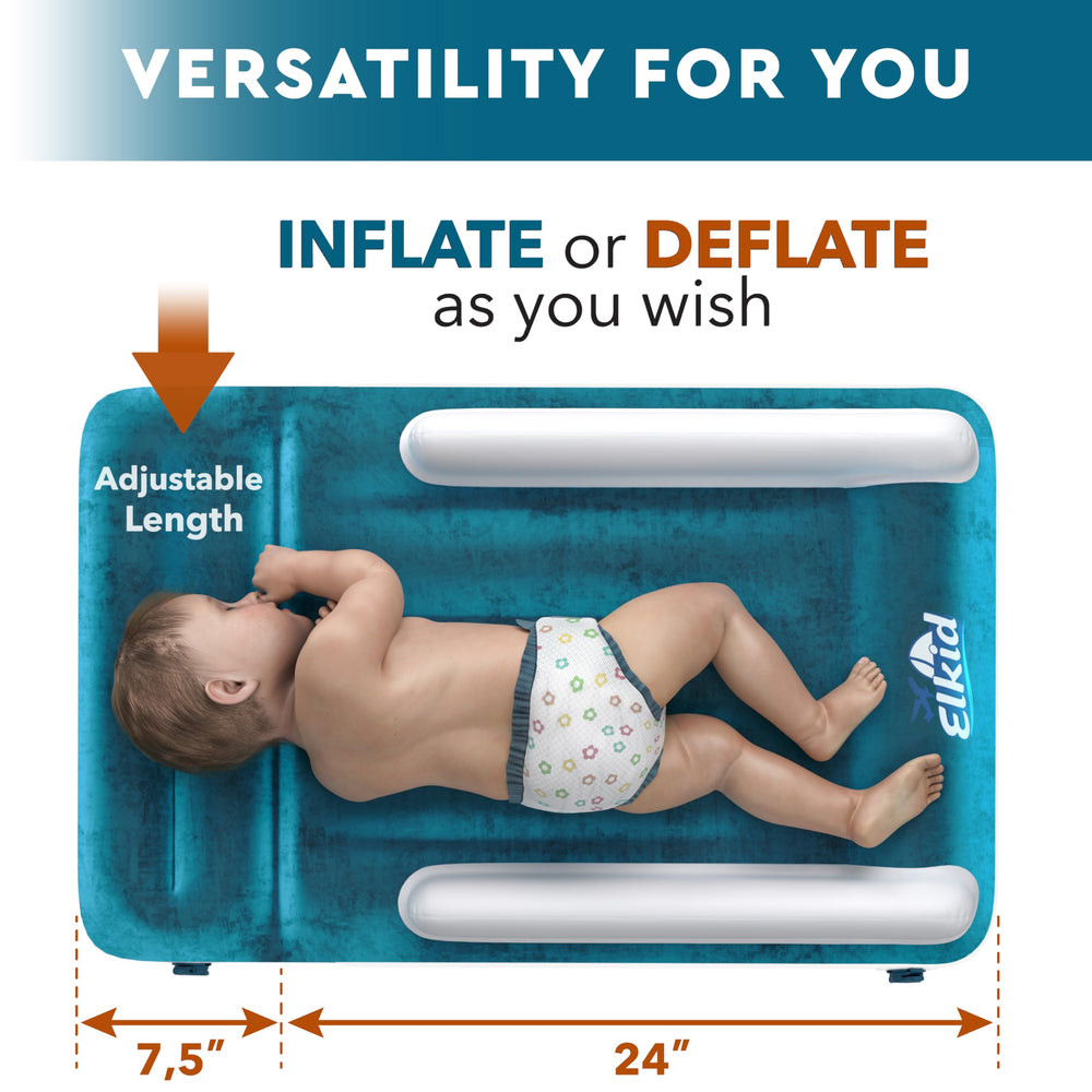Elkid Toddler Airplane Bed compact and lightweight for easy packing