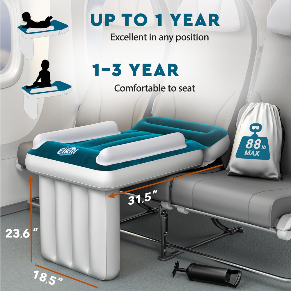 Elkid Toddler Airplane Bed side walls provide extra safety for little flyers