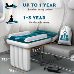 Elkid Toddler Airplane Bed side walls provide extra safety for little flyers