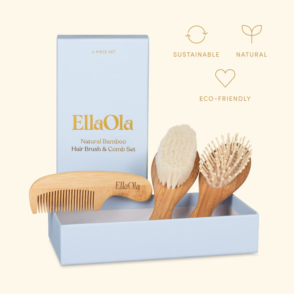 ELLAOLA natural bamboo material emphasizing eco-friendly design.