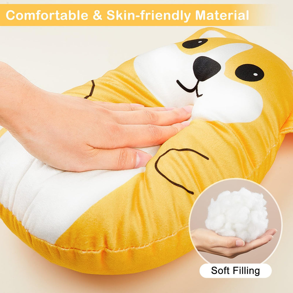 EllaSeek seatbelt pillow cat design offers soft cushioning for travel naps
