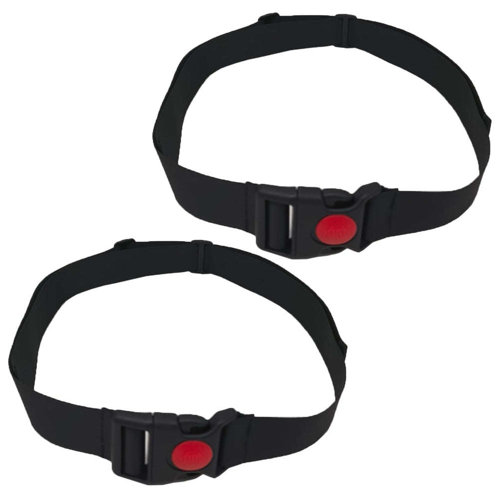 ELLENTAE high chair straps product shot with 2-point safety design