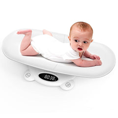 Ellie Digital Baby Scale front view for easy newborn weight tracking.