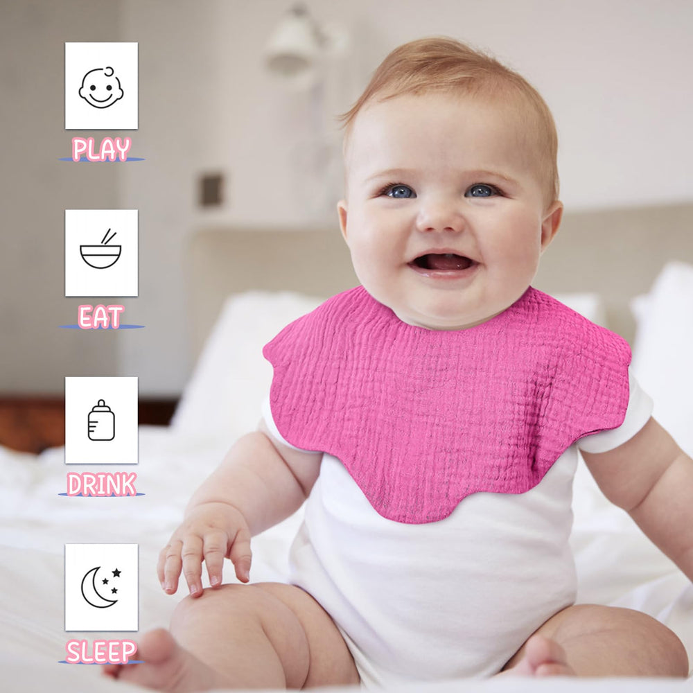 EllieHouse baby bib for everyday use during meals and outings.
