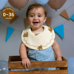 EllieHouse eight-patterns set highlighting fashion-friendly bibs for everyday outfits.